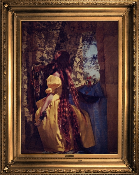 'Rapunzel' Canvas